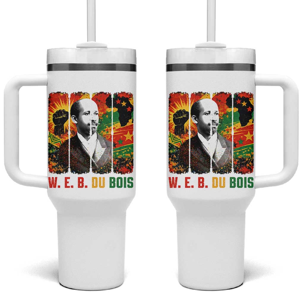 W E B Du Bois Tumbler With Handle Civil Rights Leader Gift