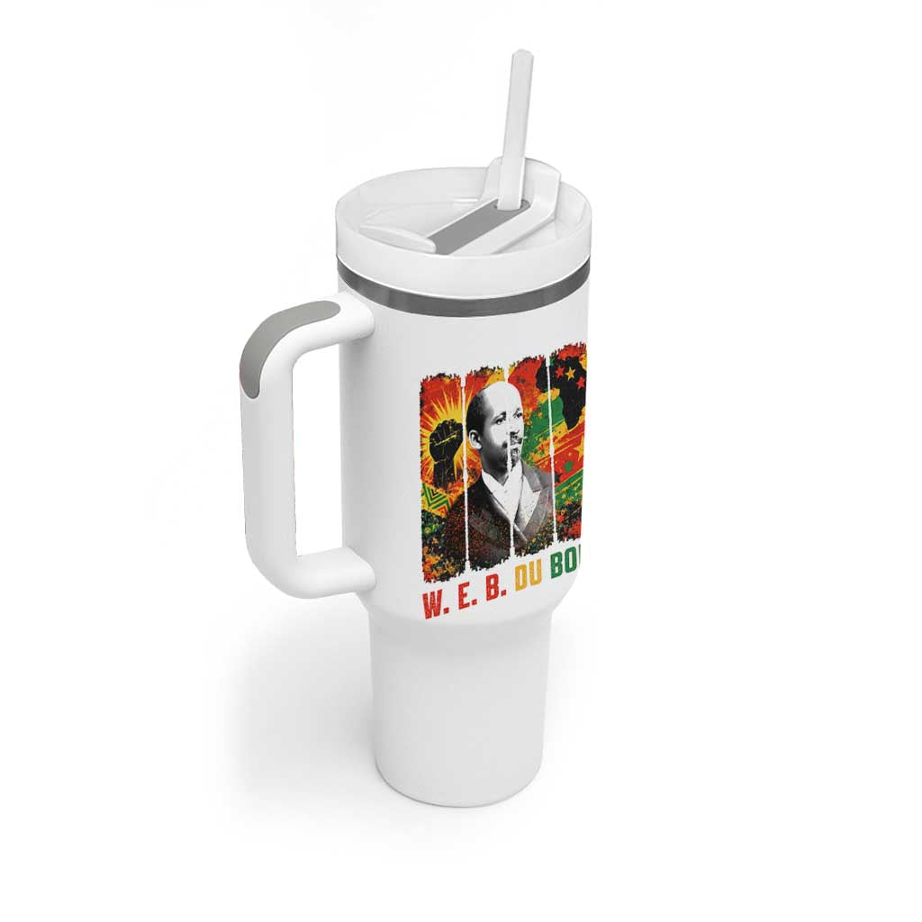 W E B Du Bois Tumbler With Handle Civil Rights Leader Gift