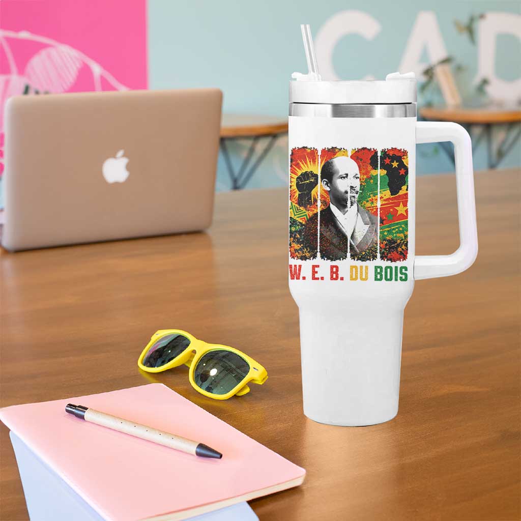 W E B Du Bois Tumbler With Handle Civil Rights Leader Gift