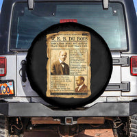 Vintage Newspaper W E B Du Bois Spare Tire Cover African American Scholar