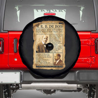 Vintage Newspaper W E B Du Bois Spare Tire Cover African American Scholar