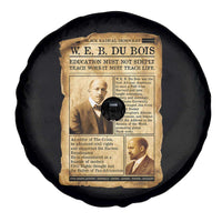 Vintage Newspaper W E B Du Bois Spare Tire Cover African American Scholar