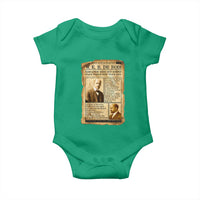 Vintage Newspaper W E B Du Bois Baby Onesie African American Scholar