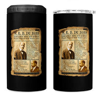 Vintage Newspaper W E B Du Bois 4 in 1 Can Cooler Tumbler African American Scholar