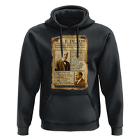 Vintage Newspaper W E B Du Bois Hoodie African American Scholar