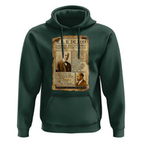 Vintage Newspaper W E B Du Bois Hoodie African American Scholar