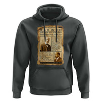 Vintage Newspaper W E B Du Bois Hoodie African American Scholar
