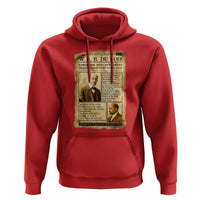 Vintage Newspaper W E B Du Bois Hoodie African American Scholar