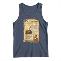 Vintage Newspaper W E B Du Bois Tank Top African American Scholar
