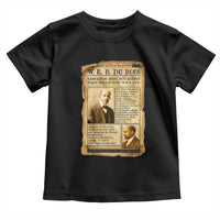 Vintage Newspaper W E B Du Bois Toddler T Shirt African American Scholar