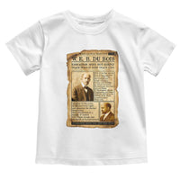 Vintage Newspaper W E B Du Bois Toddler T Shirt African American Scholar