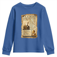 Vintage Newspaper W E B Du Bois Youth Sweatshirt African American Scholar