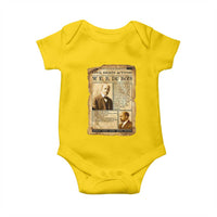 Vintage Newspaper W E B Du Bois Baby Onesie Civil Rights History