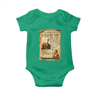 Vintage Newspaper W E B Du Bois Baby Onesie Civil Rights History
