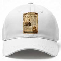 Vintage Newspaper W E B Du Bois Baseball Cap Civil Rights History