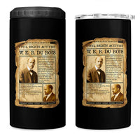 Vintage Newspaper W E B Du Bois 4 in 1 Can Cooler Tumbler Civil Rights History