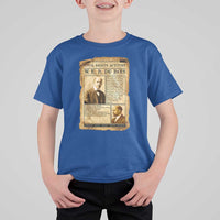 Vintage Newspaper W E B Du Bois T Shirt For Kid Civil Rights History