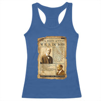 Vintage Newspaper W E B Du Bois Racerback Tank Top Civil Rights History