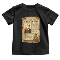 Vintage Newspaper W E B Du Bois Toddler T Shirt Civil Rights History