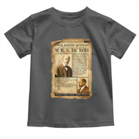 Vintage Newspaper W E B Du Bois Toddler T Shirt Civil Rights History