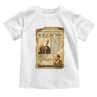 Vintage Newspaper W E B Du Bois Toddler T Shirt Civil Rights History