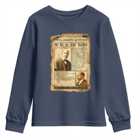 Vintage Newspaper W E B Du Bois Youth Sweatshirt Civil Rights History