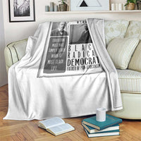 W E B Du Bois Throw Blanket Pan Africanism Intellectual Leader
