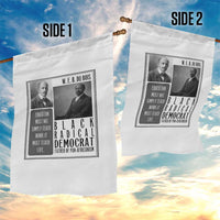 W E B Du Bois Garden Flag Pan Africanism Intellectual Leader