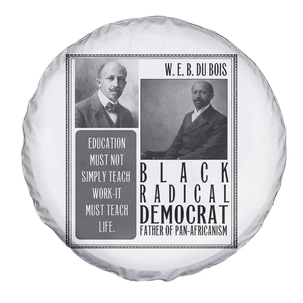 W E B Du Bois Spare Tire Cover Pan Africanism Intellectual Leader