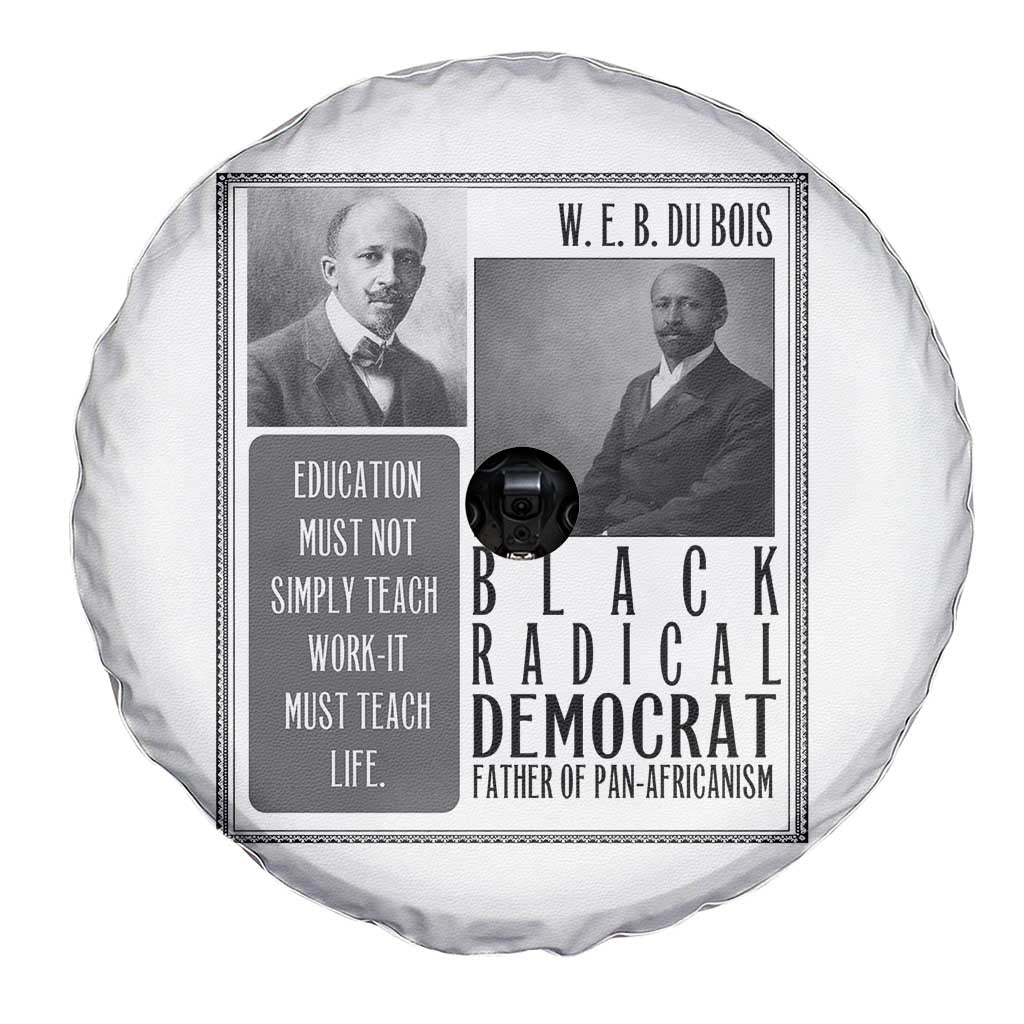 W E B Du Bois Spare Tire Cover Pan Africanism Intellectual Leader