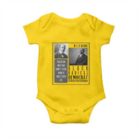 W E B Du Bois Baby Onesie Pan Africanism Intellectual Leader