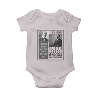 W E B Du Bois Baby Onesie Pan Africanism Intellectual Leader