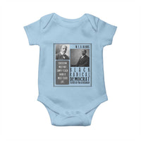 W E B Du Bois Baby Onesie Pan Africanism Intellectual Leader