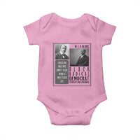 W E B Du Bois Baby Onesie Pan Africanism Intellectual Leader