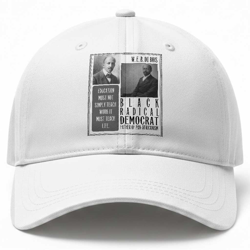 W E B Du Bois Baseball Cap Pan Africanism Intellectual Leader