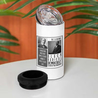 W E B Du Bois 4 in 1 Can Cooler Tumbler Pan Africanism Intellectual Leader