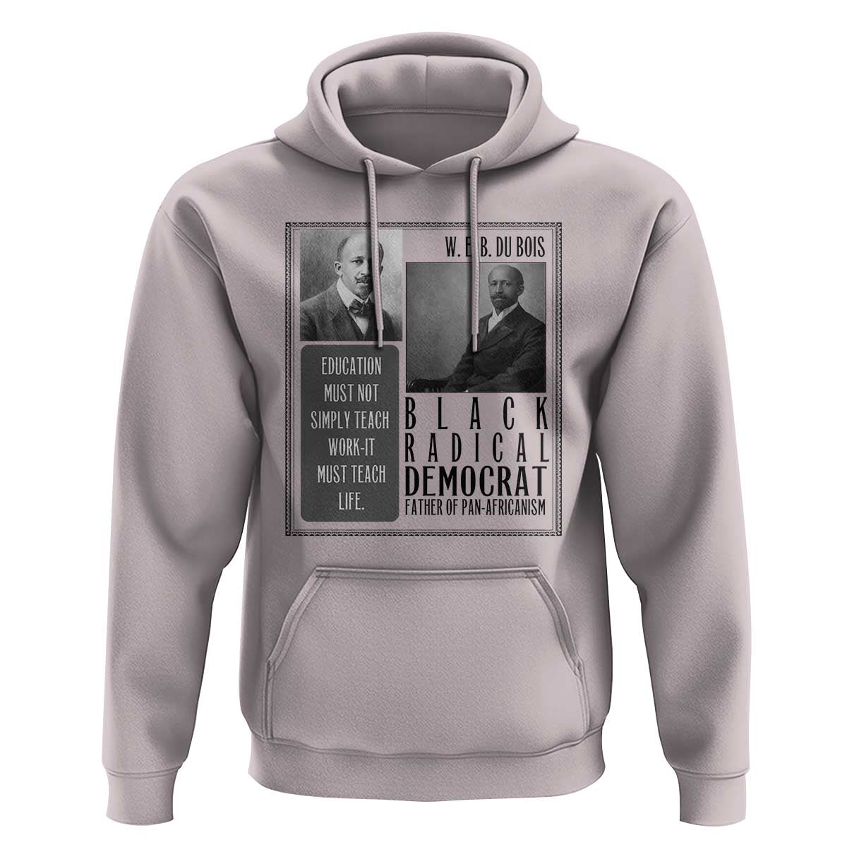 W E B Du Bois Hoodie Pan Africanism Intellectual Leader