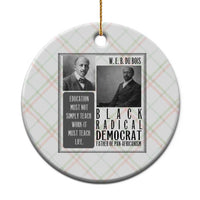W E B Du Bois Ceramic Ornament Pan Africanism Intellectual Leader