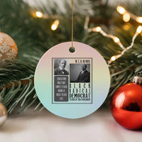 W E B Du Bois Ceramic Ornament Pan Africanism Intellectual Leader