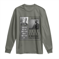 W E B Du Bois Long Sleeve Shirt Pan Africanism Intellectual Leader