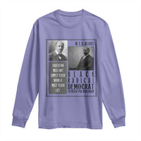 W E B Du Bois Long Sleeve Shirt Pan Africanism Intellectual Leader