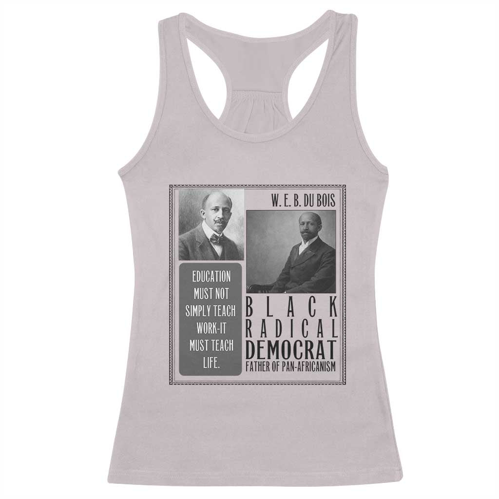 W E B Du Bois Racerback Tank Top Pan Africanism Intellectual Leader