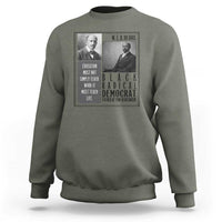 W E B Du Bois Sweatshirt Pan Africanism Intellectual Leader