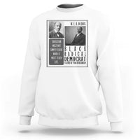 W E B Du Bois Sweatshirt Pan Africanism Intellectual Leader