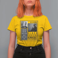 W E B Du Bois T Shirt For Women Pan Africanism Intellectual Leader