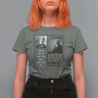 W E B Du Bois T Shirt For Women Pan Africanism Intellectual Leader