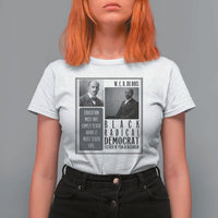 W E B Du Bois T Shirt For Women Pan Africanism Intellectual Leader