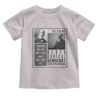 W E B Du Bois Toddler T Shirt Pan Africanism Intellectual Leader