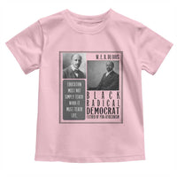 W E B Du Bois Toddler T Shirt Pan Africanism Intellectual Leader