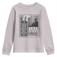 W E B Du Bois Youth Sweatshirt Pan Africanism Intellectual Leader